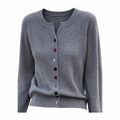 Strickjacke mit offener Vorderseite